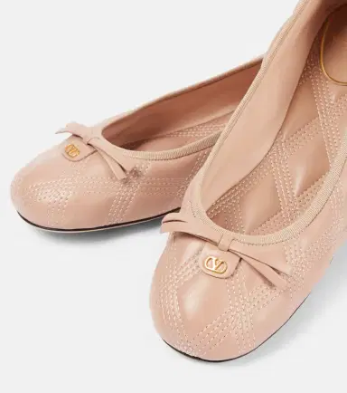 Valentino Garavani Quiltie leather ballet flats | Thumbnail 5
