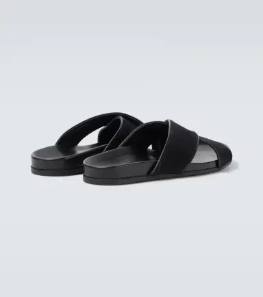 Manolo Blahnik Chiltern suede slides | Thumbnail 2 Manolo Blahnik Chiltern suede slides | Thumbnail 2