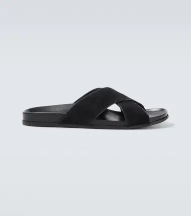 Manolo Blahnik Chiltern suede slides | Thumbnail 5 Manolo Blahnik Chiltern suede slides | Thumbnail 5