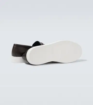Manolo Blahnik Ellis leather boat shoes | Thumbnail 3