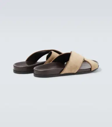 Manolo Blahnik Chiltern suede slides | Thumbnail 6