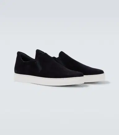 Manolo Blahnik Nadores suede slip-on sneakers | Thumbnail 2