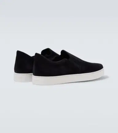 Manolo Blahnik Nadores suede slip-on sneakers | Thumbnail 4