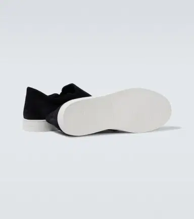 Manolo Blahnik Nadores suede slip-on sneakers | Thumbnail 6