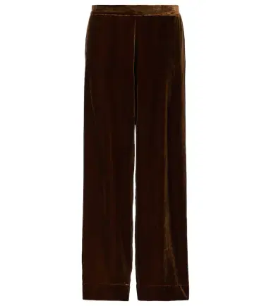 Asceno London velvet pajama pants | Thumbnail 1