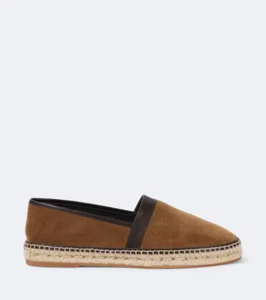 Manolo Blahnik Nerano leather-trimmed suede espadrilles | Thumbnail 2 Manolo Blahnik Nerano leather-trimmed suede espadrilles | Thumbnail 2