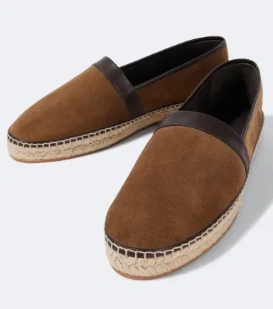 Manolo Blahnik Nerano leather-trimmed suede espadrilles | Thumbnail 5 Manolo Blahnik Nerano leather-trimmed suede espadrilles | Thumbnail 5