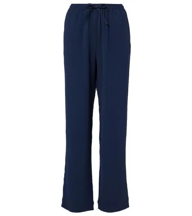ASCENO Aurelia crêpe straight pants