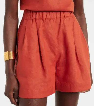 ASCENO Zurich linen shorts | Thumbnail 2