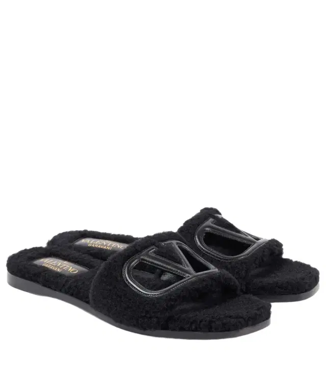 Valentino Garavani VLogo cutout slides