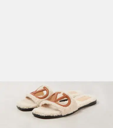 Valentino Garavani VLogo cutout slides | Thumbnail 5