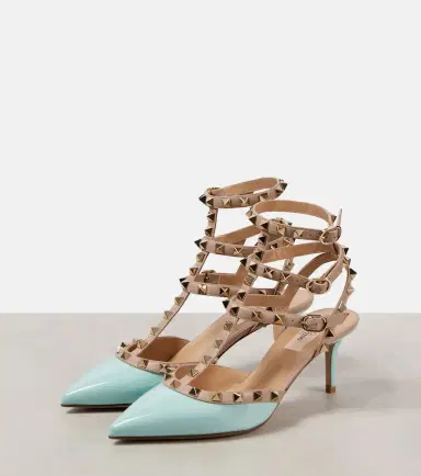 Valentino Garavani Rockstud Classic 65 patent leather pumps | Thumbnail 3