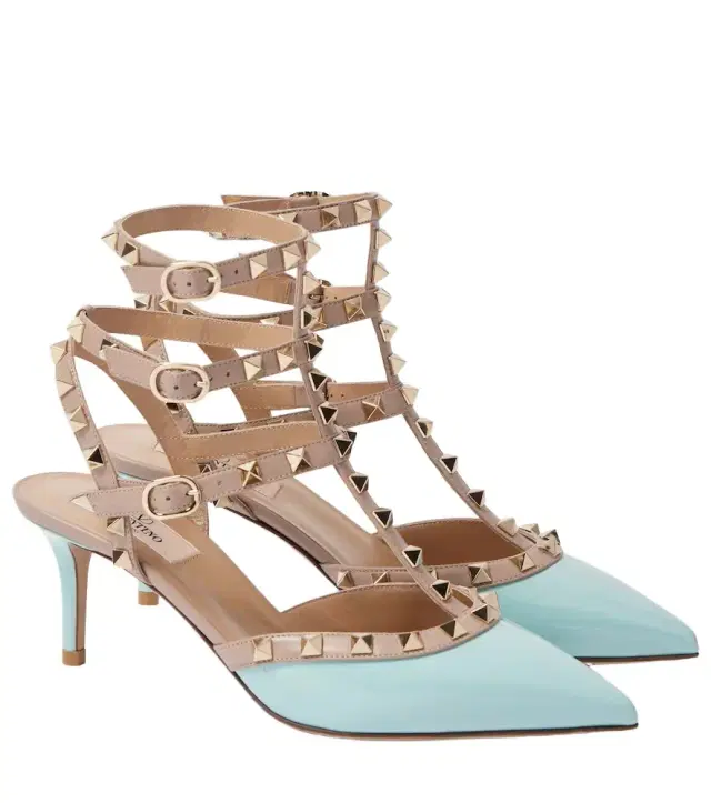 Valentino Garavani Rockstud Classic 65 patent leather pumps