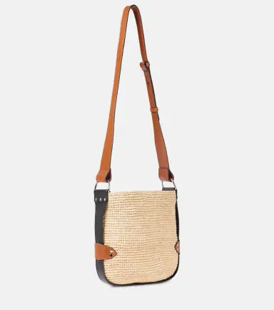 Isabel Marant Bayia Mini raffia shoulder bag | Thumbnail 4