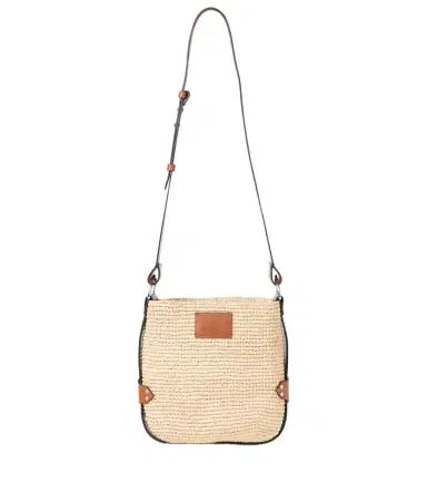 Isabel Marant Bayia Mini raffia shoulder bag | Thumbnail 1