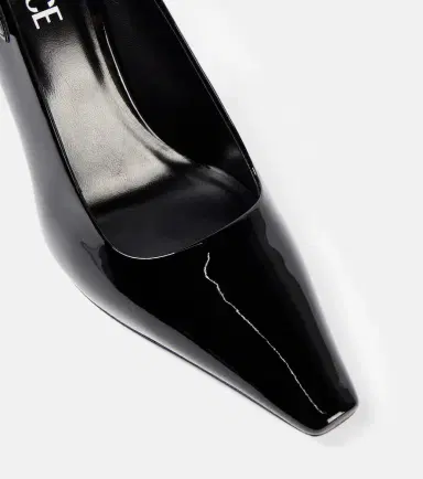 Versace Patent leather slingback pumps | Thumbnail 5