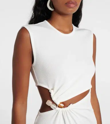 Christopher Esber Concave Stone maxi dress | Thumbnail 5