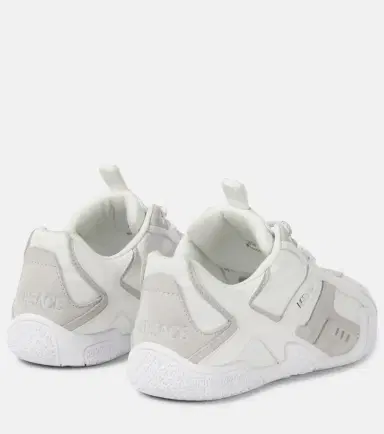 Versace Galaxia suede-trimmed leather sneakers | Thumbnail 5 Versace Galaxia suede-trimmed leather sneakers | Thumbnail 5