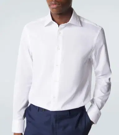 Canali Cotton poplin shirt | Thumbnail 3