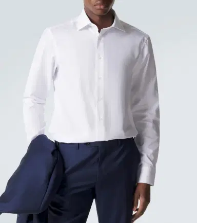 Canali Cotton poplin shirt | Thumbnail 4