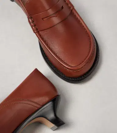 Loewe Campo leather loafers | Thumbnail 3