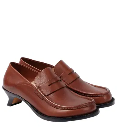 Loewe Campo leather loafers | Thumbnail 1