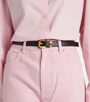 Loewe Pebble leather belt | Thumbnail 3