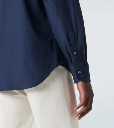 Canali Cotton poplin shirt | Thumbnail 2