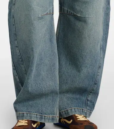 Loewe Anagram barrel-leg jeans | Thumbnail 7 Loewe Anagram barrel-leg jeans | Thumbnail 7