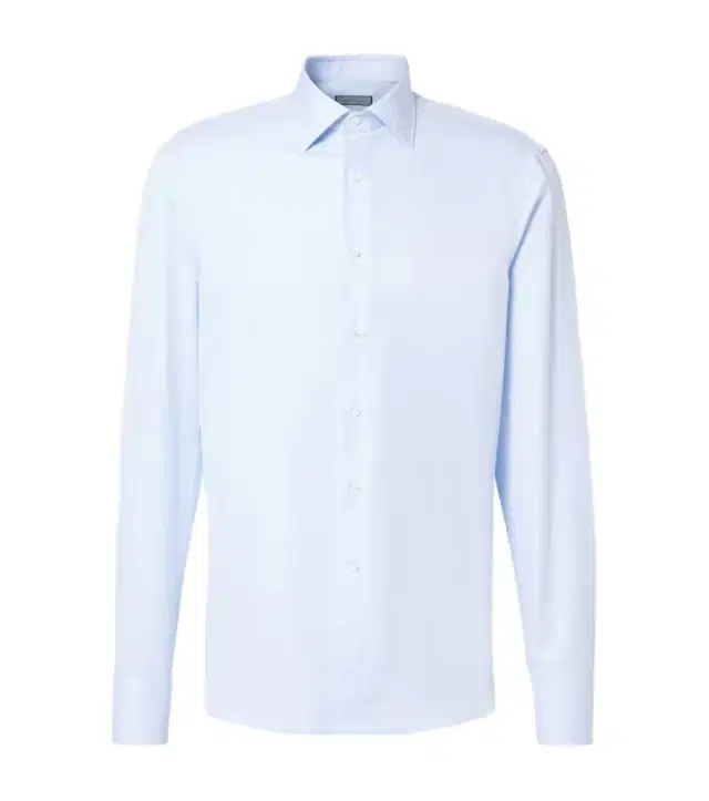 Cotton poplin shirt