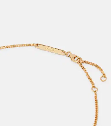 Loewe Anagram sterling silver necklace | Thumbnail 2