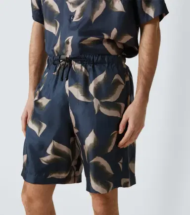 Dries Van Noten Printed silk shorts | Thumbnail 5 Dries Van Noten Printed silk shorts | Thumbnail 5