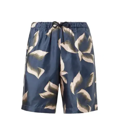 Dries Van Noten Printed silk shorts | Thumbnail 1 Dries Van Noten Printed silk shorts | Thumbnail 1