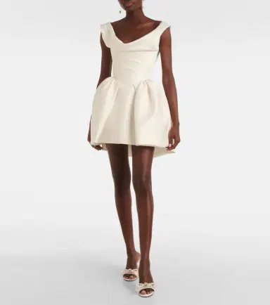Vivienne Westwood Bridal Bagatelle satin minidress | Thumbnail 4 Vivienne Westwood Bridal Bagatelle satin minidress | Thumbnail 4