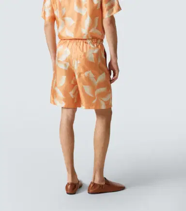 Dries Van Noten Printed silk shorts | Thumbnail 5 Dries Van Noten Printed silk shorts | Thumbnail 5
