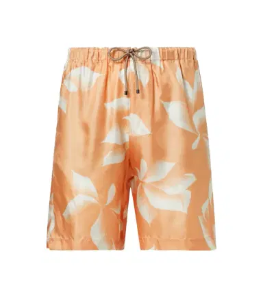 Dries Van Noten Printed silk shorts | Thumbnail 1 Dries Van Noten Printed silk shorts | Thumbnail 1