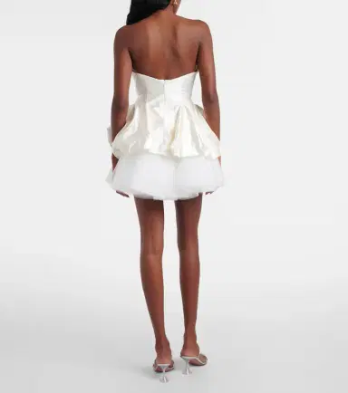Vivienne Westwood Bridal Raven peplum satin corset | Thumbnail 3 Vivienne Westwood Bridal Raven peplum satin corset | Thumbnail 3