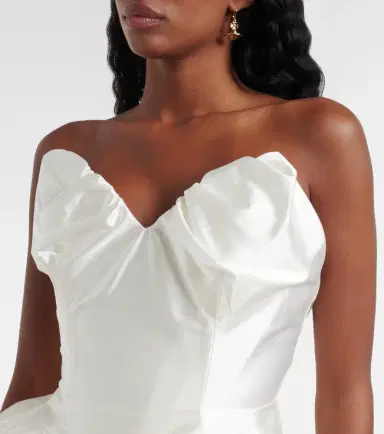 Vivienne Westwood Bridal Raven peplum satin corset | Thumbnail 4 Vivienne Westwood Bridal Raven peplum satin corset | Thumbnail 4
