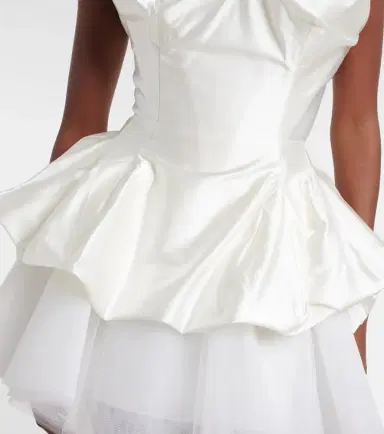 Vivienne Westwood Bridal Raven peplum satin corset | Thumbnail 5 Vivienne Westwood Bridal Raven peplum satin corset | Thumbnail 5