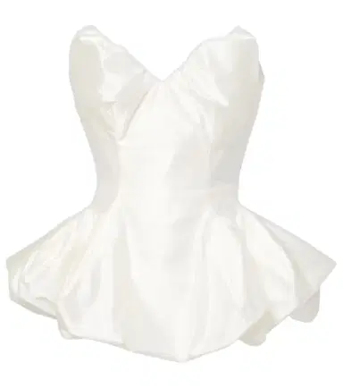 Vivienne Westwood Bridal Raven peplum satin corset | Thumbnail 1 Vivienne Westwood Bridal Raven peplum satin corset | Thumbnail 1