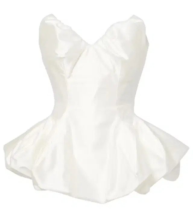 Vivienne Westwood Bridal Raven peplum satin corset