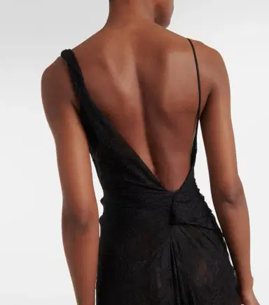 Vivienne Westwood Bridal Lace Minerva semi-sheer open-back gown | Thumbnail 5