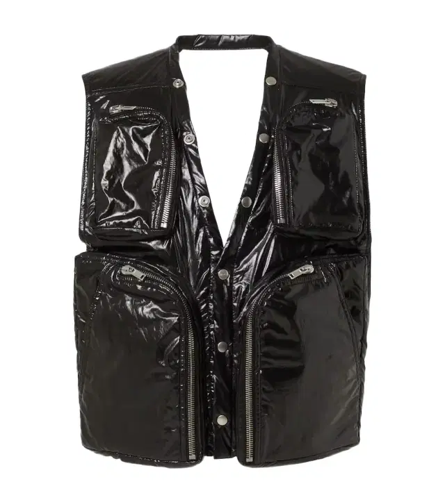 Rick Owens Cotton cargo vest