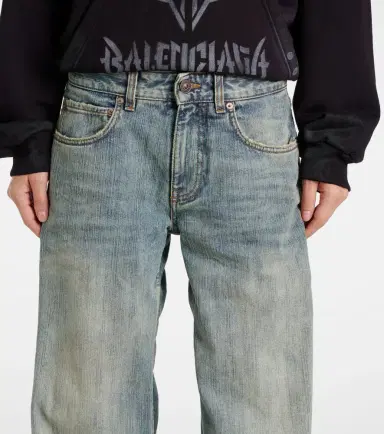 Balenciaga Mid-rise wide-leg jeans | Thumbnail 4