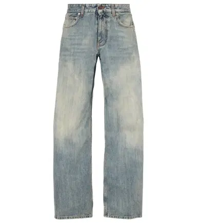 Balenciaga Mid-rise wide-leg jeans | Thumbnail 1