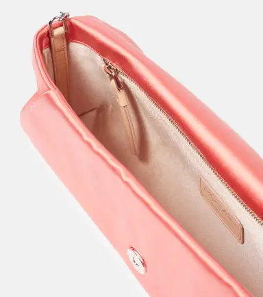 Roger Vivier Efflorescence embellished satin clutch | Thumbnail 2