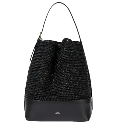 Toteme Belted woven leather tote bag | Thumbnail 1 Toteme Belted woven leather tote bag | Thumbnail 1