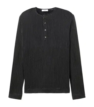 Commas Striped Henley shirt | Thumbnail 1