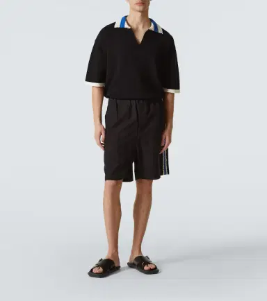 Commas Crochet-trimmed shorts | Thumbnail 2 Commas Crochet-trimmed shorts | Thumbnail 2