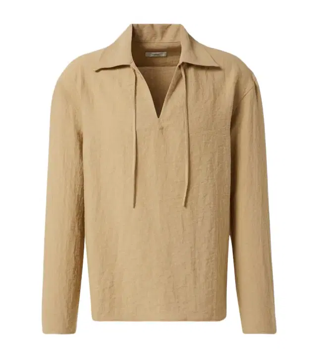 Tie-neck shirt